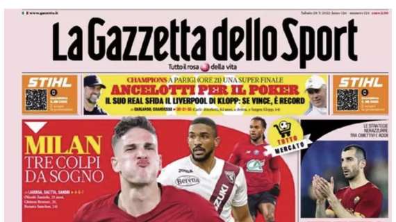 La Gazzetta dello Sport: "Mkhitaryan c'è, Perisic sceglie Conte"