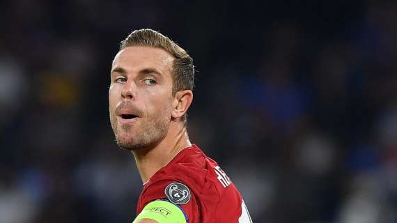 Henderson ci sarà per Inter-Liverpool: Klopp ha recuperato il capitano