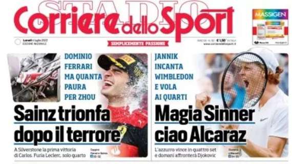 Il Corriere dello Sport in prima pagina: "Fattore Pogba"