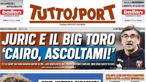 Tuttosport apre con il monito di Agnelli: "Obbligati a vincere"