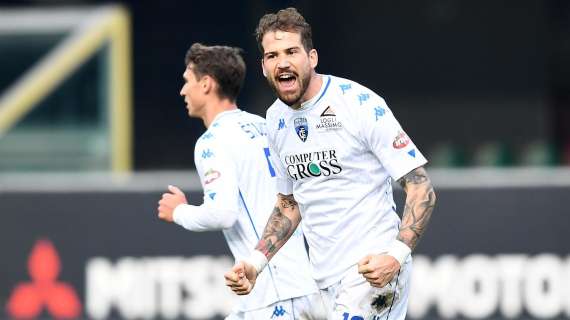 Empoli, La Mantia espulso nel match contro l'Hellas Verona: salterà l'Inter in Coppa Italia