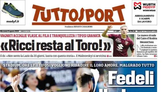 Tuttosport: "Test Sommer per liquidare Onana e dubbi"