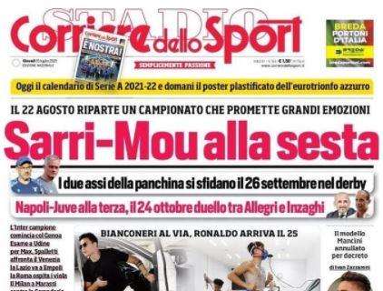 Il CorSport in apertura: "Zhang lascia la guida di Suning, allarme debito"