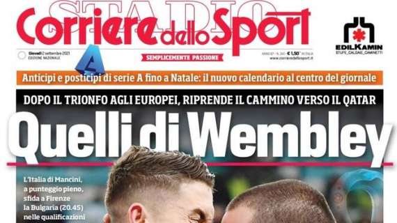 L'apertura del Corriere dello Sport: "Inter, c'è Brozovic da blindare"