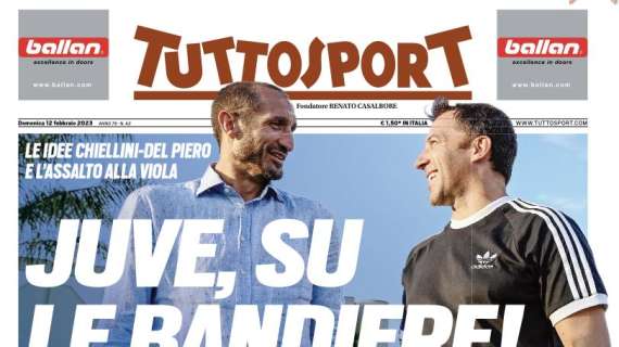 L'apertura di Tuttosport: "Crollo Conte, Pioli prepara le trappole della Champions"