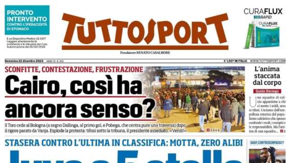 "Tutti pazzi per Nico Paz, a giugno le decisioni": la prima pagina di TuttoSport