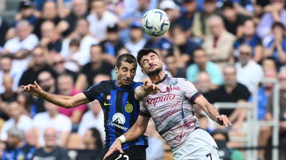 LIVE - Inter-Bologna 2-2: termina in parità, i nerazzurri sprecano il doppio vantaggio