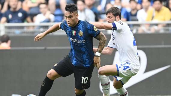 L'Inter domina  ma non realizza con la Samp: 0-0 all'intervallo. Milan avanti a Reggio