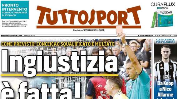 "Lautaro dei due mondi logora Inzaghi ma non se stesso": l'apertura di Tuttosport