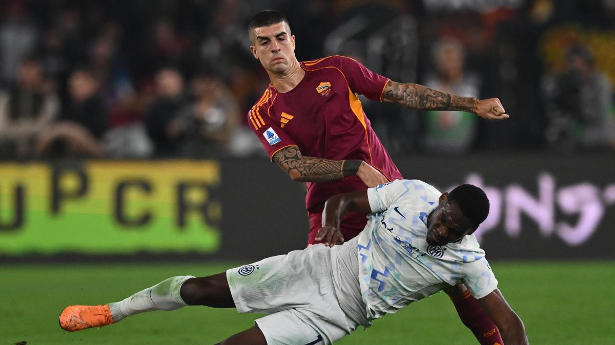 Roma-Inter 0-1, la moviola: dalla manata di Celik al rischio rosso di N'Dicka, gli episodi