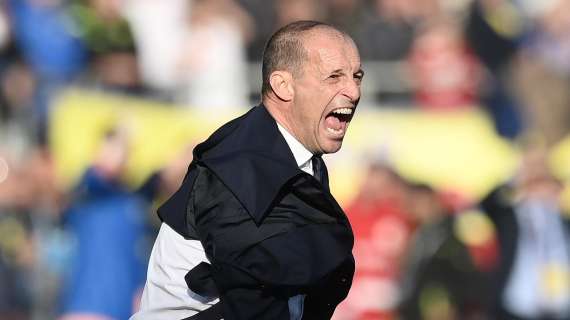 Allegri dopo la vittoria con il Frosinone: "Ci avviciniamo alla quota Champions"