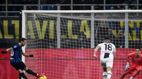 Inter-Udinese, Tuttosport: "Rigore generoso, ma partita senza storia. Il gol sarebbe arrivato comunque"
