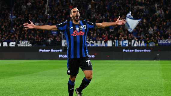 Tegola Atalanta, lesione al polpaccio per Zappacosta