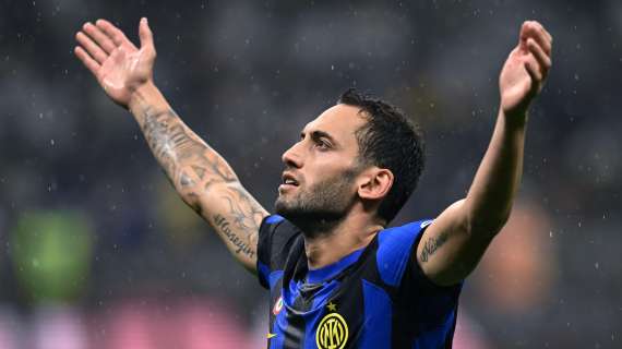 Calhanoglu fa cento con l'Inter: i numeri del turco in maglia nerazzurra