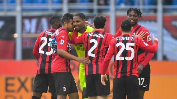 Serie A, la classifica aggiornata: il Milan si porta a +2 sull'Inter