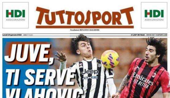 Tuttosport in prima pagina: "Inzaghi aspetta due regali"