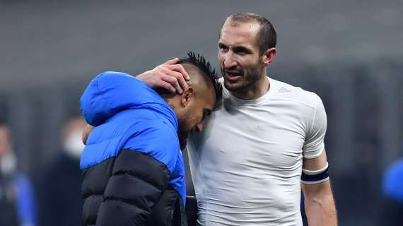 L'INTERISTA - Chiellini e la festa d'addio: Vidal assente perché bloccato dall'Inter