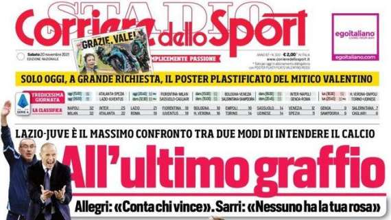 Il Corriere dello Sport: "Osimhen all'esame San Siro"