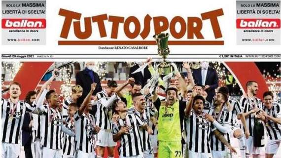 Tuttosport in prima pagina: “Milan-Inter, derby per Giroud”