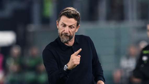 Di Francesco: "3 settimane fa sentivo che l'Inter aveva già vinto lo scudetto, ci vuole equilibrio"