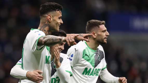 Inter troppo brutta per essere vera, al 45' sotto di due gol contro il Sassuolo