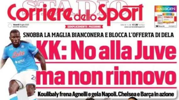 Il Corriere dello Sport su Dybala: "Dopo lo stop con l'Inter Mourinho in pressing" 