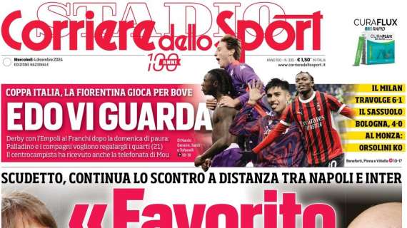 "Dispetti Scudetto, favorito sarai tu": le prime pagine dei quotidiani sportivi