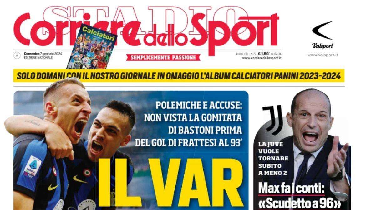 L'apertura del CorSport: "Il VAR cieco". Polemiche e accuse in Inter-Verona
