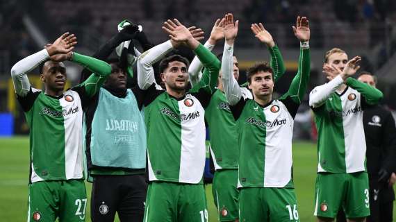 Feyenoord, grande spinta per il sogno-rimonta: quasi 5mila tifosi a San Siro