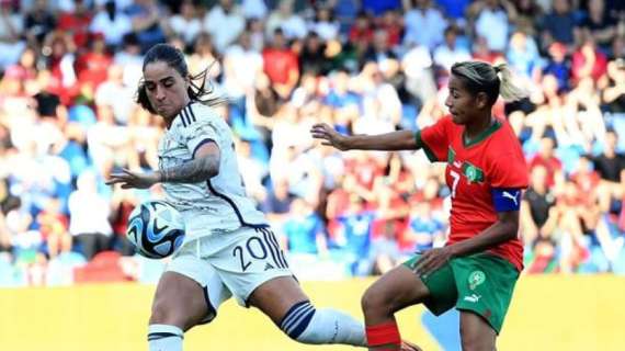 Italia Femminile, 0-0 in amichevole col Marocco. Esordio per la 16enne Dragoni