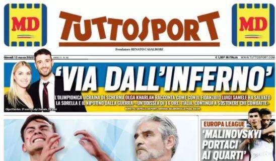 L'apertura di Tuttosport: "De Vrij, niente Toro. Brozovic, ansia Inter"