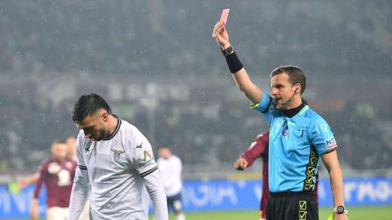 Giudice Sportivo, uno squalificato dopo il recupero Torino-Lazio: Gila salta la Fiorentina