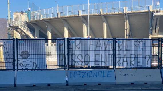 FOTO - Tifosi Inter ancora ironici su Bonucci, nuovo striscione a Bergamo