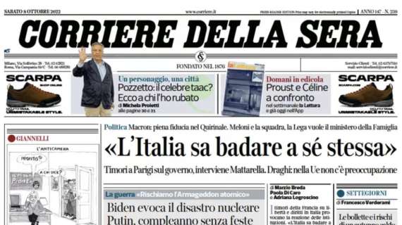 Il CorSera verso Sassuolo-Inter: "Lautaro, riportarlo al gol, Onana rimetterlo in porta"