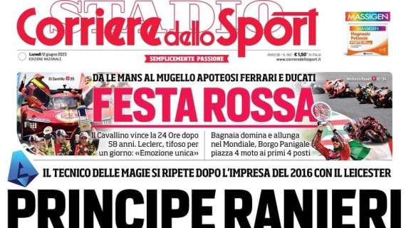 La Champions persa non cambia i piani, il Corriere dello Sport: "L'Inter non taglia Lukaku"