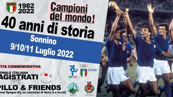 40 anni dal Mundial del 1982: sarà festa a casa Altobelli a Sonnino