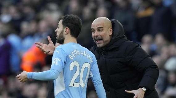 Guardiola netto sul futuro di Bernardo Silva: "Per me resta al City" 