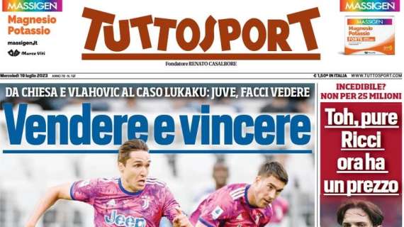 Tuttosport in apertura: "Morata, un passo verso l'Inter". Oggi nuovo round con gli agenti