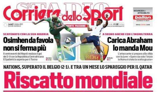 L'apertura del CorSport: "Riscatto mondiale". Vittoria contro il Belgio per l'Italia