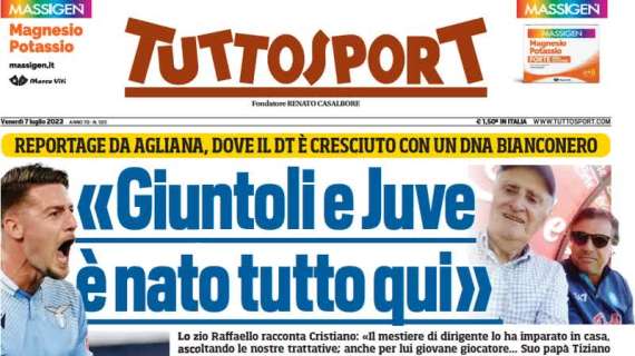 Tuttosport: "Juve, passi importanti per Milinkovic". Il Sergente verso Torino?