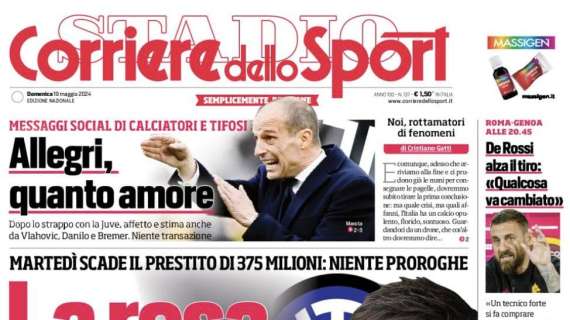 Inter, finisce così l'era Suning? Le prime pagine del 19 maggio