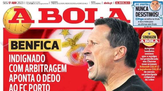 Le prime pagine portoghesi: "Rivolta! Il Benfica si schiera contro gli arbitraggi"