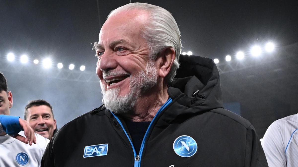 Napoli, De Laurentiis: "FIGC? Non serve un ex giocatore, ma qualcuno che dialoghi col governo e il fisco"