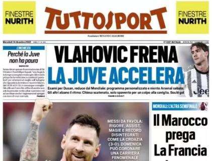 L'apertura di Tuttosport: "L'Inter punta Singo per sostituire Dumfries"