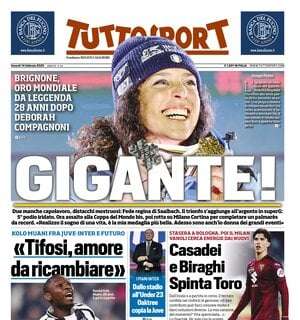 "Dallo stadio all’Under 23, Oaktree copia la Juve": la prima pagina di Tuttosport