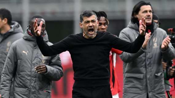 Milan, Conceicao: "Inter serena e noi no? Non c'è un favorito. La Supercoppa è il passato"