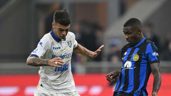 Il Frosinone perde una pedina con l'Inter: Barrenechea salterà il match per squalifica