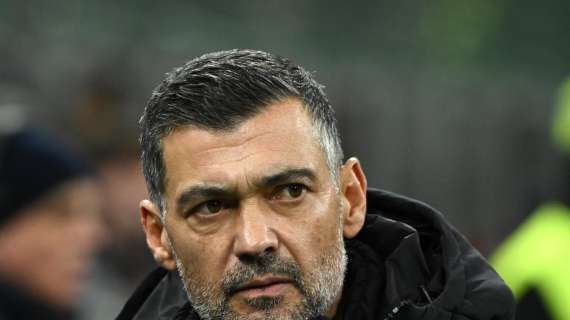 Milan, Conceicao: "Derby? La squadra ha dato il 100%, il posto del Milan è la Champions League"