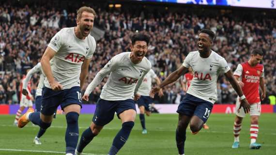 Tris del Tottenham all'Arsenal, riaperta la corsa Champions