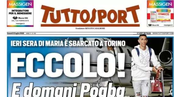 Tuttosport in prima pagina: "Bremer, sprint Inter: vertice in serata" 